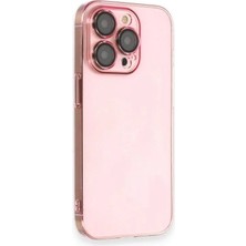 Mentra Online Apple Iphone 14 Pro Kılıf Armada Lensli Kapak - Rose Gold