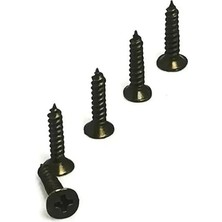 Mentra Online Klips, Menteşe, Ayak Vidası 2,2x7,5mm Çelik - Siyah 100 Adet