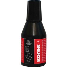 Kores SF71338 27 ml Damga Pedi Mürekkebi - Siyah