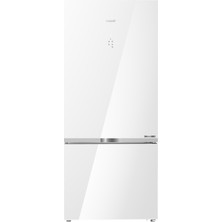 Arçelik 278551 EBC AI Fit Beyaz Cam Alttan Donduruculu Buzdolabı