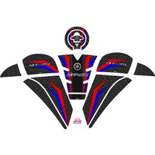 Aras Reklam ve Moto Aksesuar Yamaha Mt-25 2020-2023 Uyumlu Tank Pad Seti