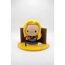 Alvina Atölye Friends Phoebe Buffay Mcdonald's Figür Standı - Özel Tasarım 3D Diorama Sergileme Ünitesi