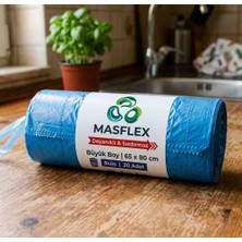 Masflex 65*80 Büyük Boy Evsel Çöp Torbası