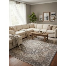 Fenomen Carpet Otantik Koleksiyonu Yumuşak Dokulu Eskitme Vintage Halı