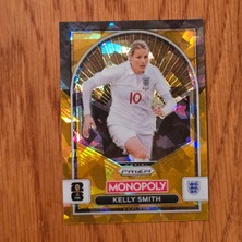 Panini Monopoly Prizm Kelly Smith Gold Cracked Ice Oyun Kartı No.97
