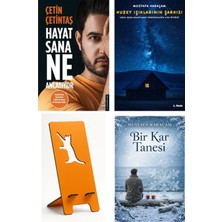 Destek Yayınları Hayat Sana Ne Anlatıyor - Çetin Çetintaş + Kuzey Işıklarının Şarkısı + Telefon Tutucu + Bir Kar Tanesi