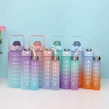 Empressco 2000 ml Motivasyon Su Matara Seti, Sağlıklı ve Pratik Içim Için