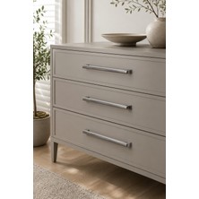 Damla 810224 Ag Kale Antik Gümüş 224 mm Kulp