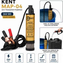 Kent 24 Volt Sıvı Transfer Pompası Mazot Pompası Ince Süzgeçli