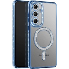 Mentra Online Joko Samsung Galaxy S26 Plus Joke Simli Magneticsafe Kılıf - Mavi