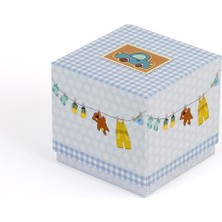 Decobox Bebek/çocuk Hediye Kutusu (10X10X10 Cm)
