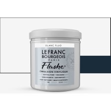 Lefranc&Bourgeois : Flashe Akrilik Boya : 125 ml : Fluorescent White