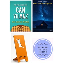 İnkılap Kitabevi Klişe Hayatlar Matbaası Imzalı - Can Yılmaz + Kuzey Işıklarının Şarkısı + Telefon Tutucu