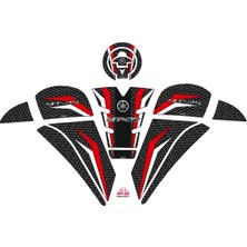 Aras Reklam ve Moto Aksesuar Yamaha Mt-25 2020-2023 Uyumlu Tank Pad Seti