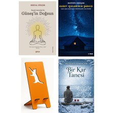 Günce Yayınları Güneş'in Doğsun - Enerji Astroloji ile - Seryal Dinçer + Kuzey Işıklarının Şarkısı + Telefon Tutucu + Bir Kar Tanesi