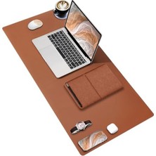 Die Grup Büyük Boy Pu Deri Mouse Pad, Dikişli Kenar, Dayanıklı Ofis Kullanımı