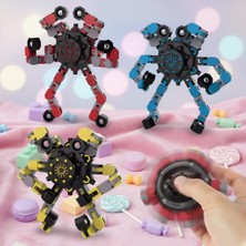 Twistify Şekil Değiştiren Robot Stres Çarkı - Eğitici Dönüşebilir Akrobat Oyuncak