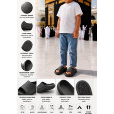 Sport Premium Unisex Çocuk Ortopedik Eva Terlik – Ultra Hafif Kalın Taban Kaymaz Esnek Ergonomik Ev Banyo Havuz Plaj Park Tatil Günlük Yazlık Çocuk Terliği
