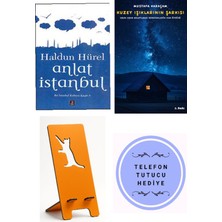 Kapı Yayınları Anlat Istanbul - Haldun Hürel + Kuzey Işıklarının Şarkısı + Telefon Tutucu