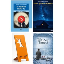 Nesil Yayınları 21 Adımda Hedef 12 - Halit Ertuğrul + Kuzey Işıklarının Şarkısı + Telefon Tutucu + Bir Kar Tanesi