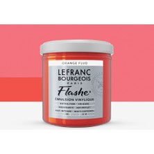 Lefranc&Bourgeois : Flashe Akrilik Boya : 125 ml : Fluorescent Orange