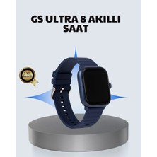 Epilons Akıllı Saat 360 Mah Çoklu Spor Modlu Lacivert Siyah Kordon