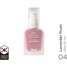 House Of Hur Moist Ampoule Blusher #04 Lavender Flush 20ML | Nem Veren Likit Allık