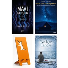 Ganj Kitap Mavi Gerçek - David Deida + Kuzey Işıklarının Şarkısı + Telefon Tutucu + Bir Kar Tanesi