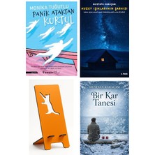 İnkılap Kitabevi Panik Ataktan Kurtul - Monika Tuğutlu + Kuzey Işıklarının Şarkısı + Telefon Tutucu