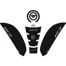 Aras Reklam ve Moto Aksesuar Yamaha R7 2021-2024 Uyumlu Tank Pad Seti