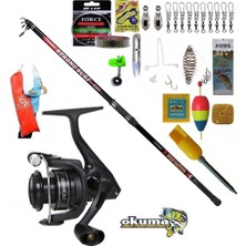 Okuma Revenger RV-6000A 420CM 100-250GR Strong Profesyonel Sazan Kıyı Olta Takımı Seti