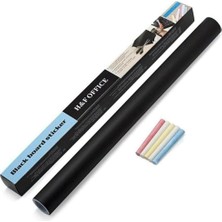 Yazı Tahtası H&f Kara Tahta Yazılabilir Rulo Yazı Tahtası Kendinden Yapışkanlı Silinen Stick