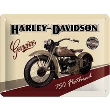 Nostalgic Art Harley Davidson Retro Metal Duvar Panosu