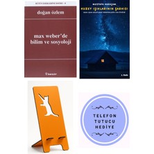 İnkılap Kitabevi Max Weber'de Bilim ve Sosyoloji - Doğan Özlem + Kuzey Işıklarının Şarkısı + Telefon Tutucu