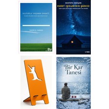 Boyner Yayınları Huzurlu Yaşama Sanatı - Toksöz B. Karasu + Kuzey Işıklarının Şarkısı + Telefon Tutucu + Bir Kar Tanesi