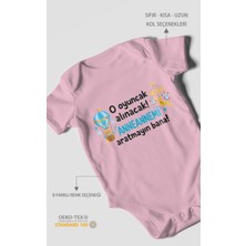 Morivo Kids Anneanneye Özel Kısa Kollu Bebek Body %100 Pamuk