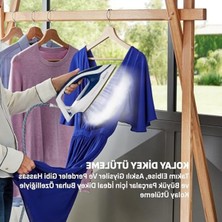 Die Grup Buhar Kazanlı Ütü, 3000 Watt Gücüyle Sürekli ve Şok Buhar Ile Hızlı Kırışıklık Giderme