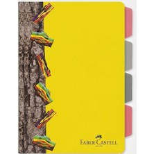 Faber-Castell 4 Ayraçlı Dosya A4