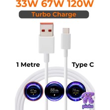 Fodos Xiaomi 67W Turbo Şarj Kablosu Poco M6 Pro Black Shark 5 4 Pad 6 Uyumlu Type-C 6A 67 Watt Hızlı Şarj Kablosu