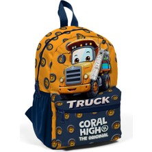 Yaygan Mini Truck Desenli Anaokul 3 Lü Seti