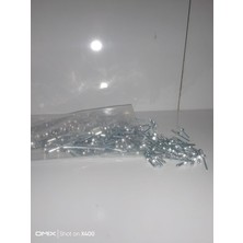 Piton Perçin Çelik Pop Perçin 400 Adet Nks 4.0X15 mm