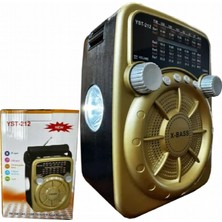 Aybartec Işıklı Nostaljik Speaker Fm Bluetooth USB Sd Card YST-212