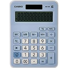 Casio MX-12B-LB Hesap Makinesi Masa Üstü 12 Hane Mavi
