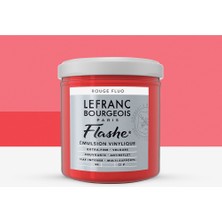 Lefranc&Bourgeois : Flashe Akrilik Boya : 125 ml : Fluorescent Red