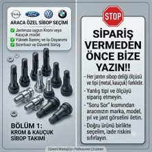 Universal Araca Özel Jant Sibop Takımı 4'lü Set (Sipariş Öncesi Bilgi Iletiniz.)