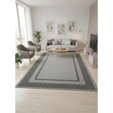 Fenomen Carpet Lotus Koleksiyonu Bordürlü Temizlenebilir Sisal Halı