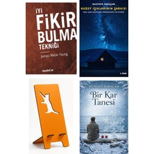 Mediacat Yayınları Iyi Fikir Bulma Tekniği - James Webb Young + Kuzey Işıklarının Şarkısı + Telefon Tutucu + Bir Kar Tanesi