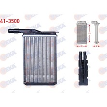 Veka Kalorifer Radyatörü Mekanik Renault R9 (L42) 1.4 1985-2000