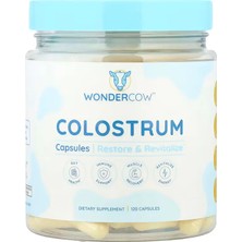 Wondercow Bovine Colostrum Restore & Revitalize Immune Support 120 Capsules