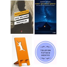 Kapı Yayınları Genç Bir Şaire Mektuplar - Rainer Maria Rilke + Kuzey Işıklarının Şarkısı + Telefon Tutucu